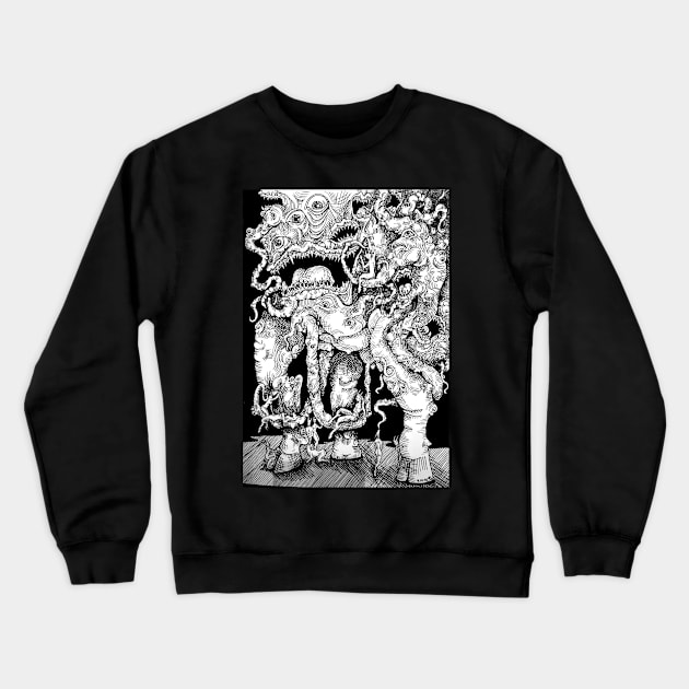 Shub Niggurath Crewneck Sweatshirt by HintermSpiegel